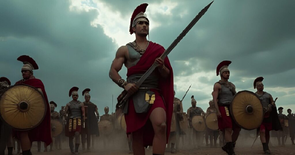 古代ローマ時代のローマ兵たち