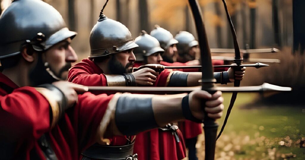 百年戦争_弓兵部隊