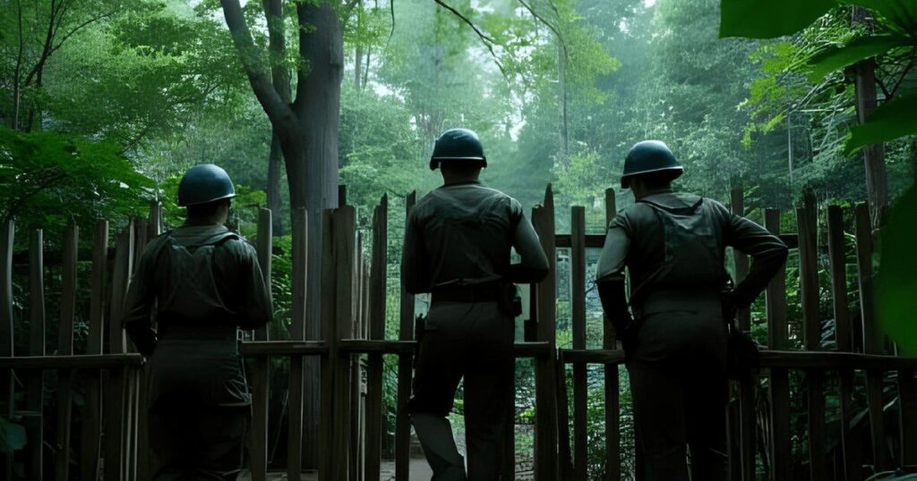 ベトナムのジャングル奥地にある牢屋