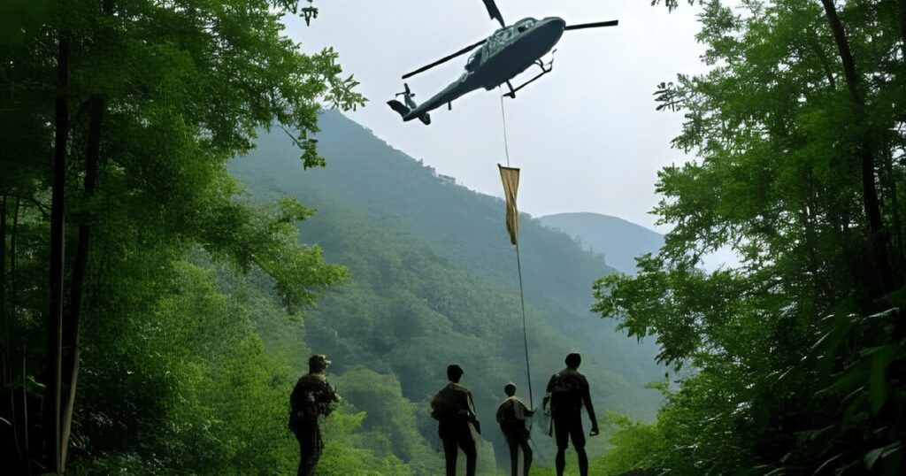 ベトナム戦争時の救助の様子