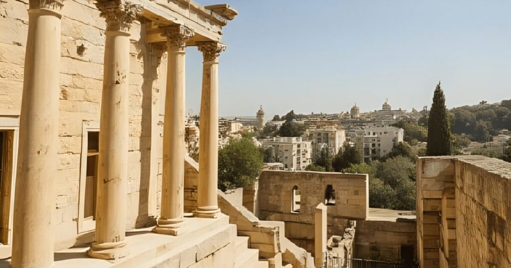 古代イスラエルの街並み