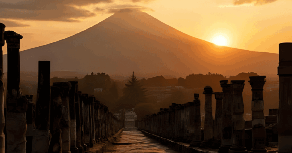 ポンペイの街並み