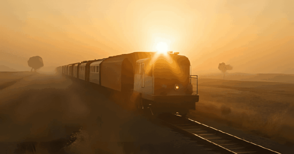 強制収容所に向かう貨物列車