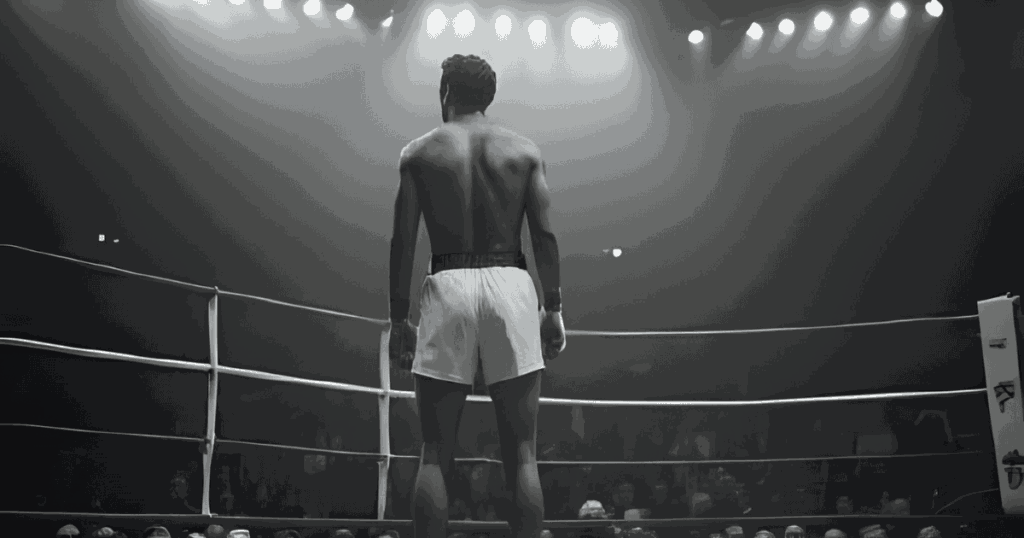 リングに上がっても過去のフラッシュバックが起こる