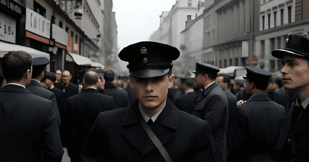 1940年代のオーストリアの街並み